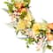 26" Daisy Peony & Roses Artificial Floral Spring Wreath